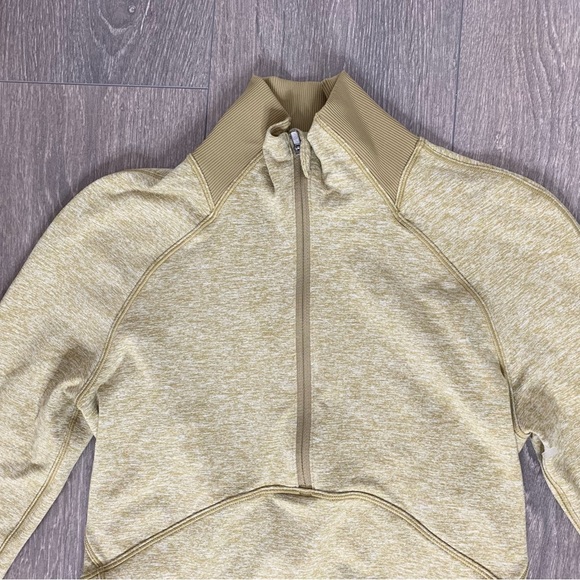 Lululemon Always Alert 1/2 Zip Pullover Sweater Jacket Heathered Grape Leaf - Picture 5 of 13